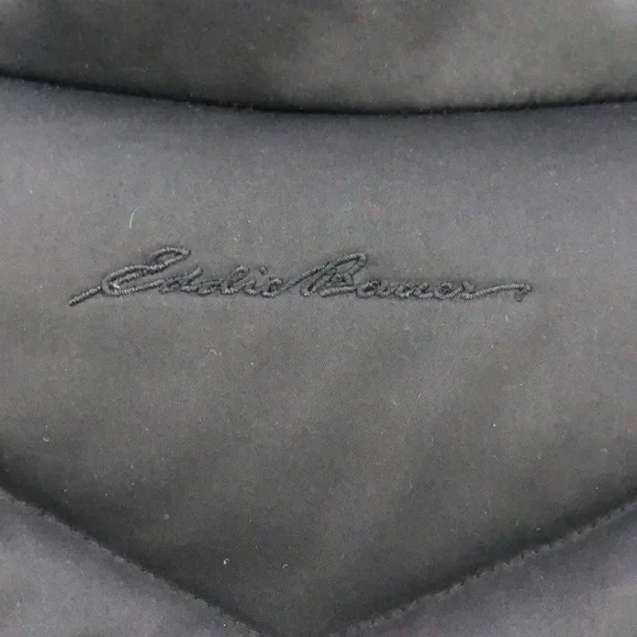 Eddie Bauer goose down jacket Black M - Picture 7 of 11